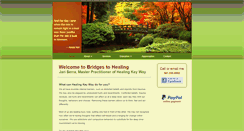 Desktop Screenshot of bridgestohealing.com